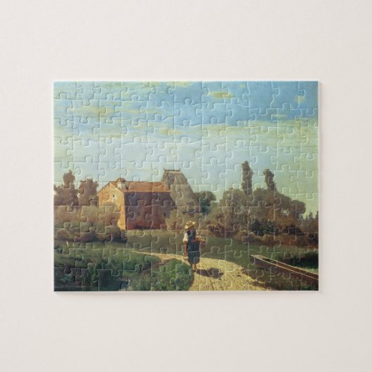 May Morning (olie op canvas) Legpuzzel (Horizontaal)