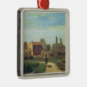 May Morning (olie op canvas) Metalen Ornament (Rechts)