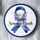 May Myositis Awareness Month Ronde Button 5,7 Cm