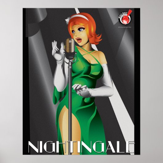 May "Nightingale" Poster (Voorkant)