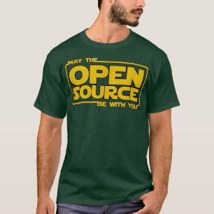 May Open Source programmeert grappige devooien lin T-shirt