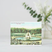 May Party, Central Park, NYC  Briefkaart (Staand voorkant)