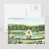 May Party, Central Park, NYC  Briefkaart (Voorkant / Achterkant)