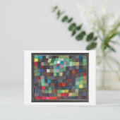 May Picture, by Paul Klee, 1925 Briefkaart (Staand voorkant)