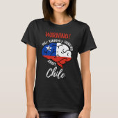 May Randomly Thinking About Chile Chilean Roots T-shirt (Voorkant)