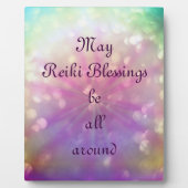 May Reiki Blessings Fotoplaat (Voorkant)