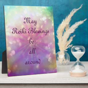 May Reiki Blessings Fotoplaat
