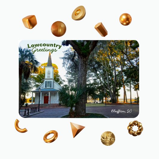 May River Chapel Palmetto Bluff Bluffton SC Magneet
