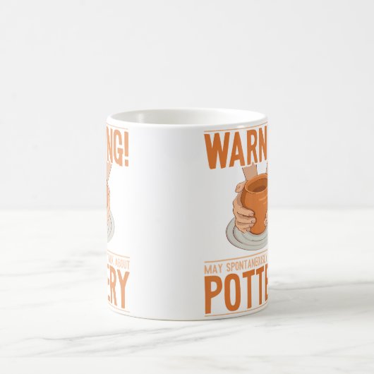 May Spontaneously Talk About Pottery Wheel Hobby P Koffiemok (Center)