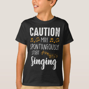 May Start Singer - Musician Choir Singer Music Ba T-shirt