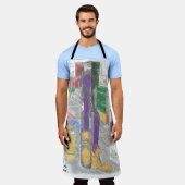 "May Street" paarse bewustzijn Schort (Gedragen)