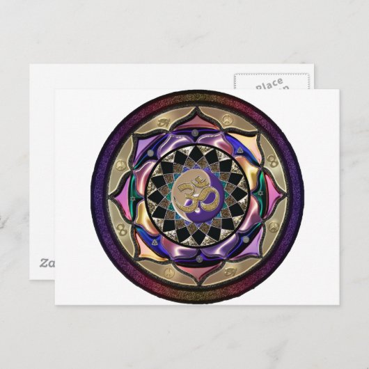 May Surprise Mandala Briefkaart (Voorkant / Achterkant)