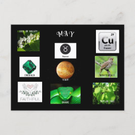 May Taurus Postcard Briefkaart