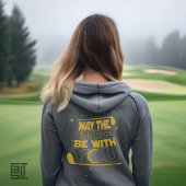 May the Course Be With You Funny Golf T-shirt