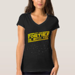 May The Forties Be With You Vintage 40th Birthday T-shirt<br><div class="desc">mother's day,  mothers day gift,  mothers day 2022,  gift for mom,  mom-t-shirts,  dagelijkse mothers,  day-T-shirts,  day-T-shirts,  happy-mothers day 2022,  day-mothers,  grandma gift</div>