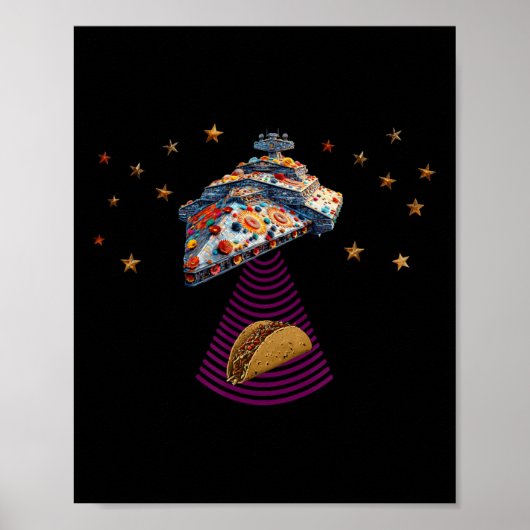 May The Fourth-cinco De Mayo Vernietiger Taco Trac Poster (Voorkant)