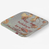 May the holidays bring Happiness Papieren Bordje (Gebogen)