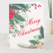 "May the Joy of Jesus" Kerst Wenskaart Kaart (Voorkant)