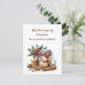 🍪 May the Magic of Christmas Be as Sweet as Cook Kaart (Staand voorkant)