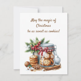 🍪 May the Magic of Christmas Be as Sweet as Cook Kaart