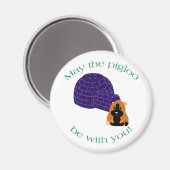 May the Pigloo Lyric Magnet (Voorkant / Achterkant)