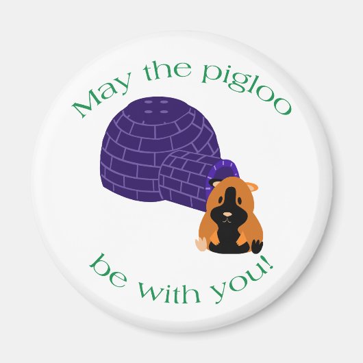 May the Pigloo Lyric Magnet (Voorkant)
