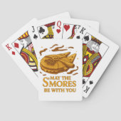 May the S'Mores Be With You Playing Cards  Pokerkaarten (Achterkant)