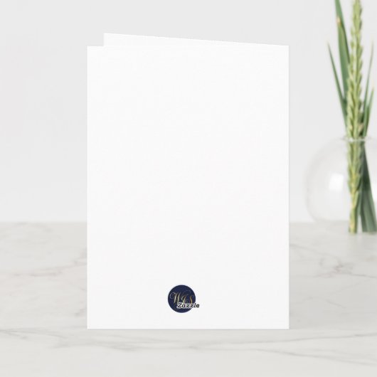 May the Wonder of Christmas Stay with you all year Kaart (Achterkant)