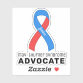 May-Thurner Syndrome Advocate Vinyl Sticker (Vel)