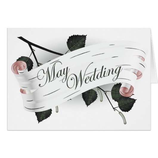 May Wedding : bladeren van het seizoen : (Voorkant Horizontaal)