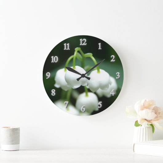 May white lilies grote klok (Huis)