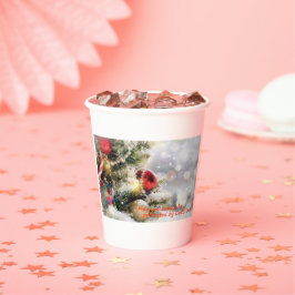 May you always be protected by God's love  Papieren Bekers