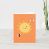 May You Bee Happy Card Notitiekaartje (Voorkant)