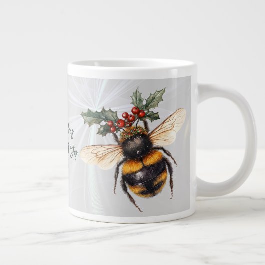 May Your Christmas BEE Filled With Joy Grote Koffiekop (Rechts)