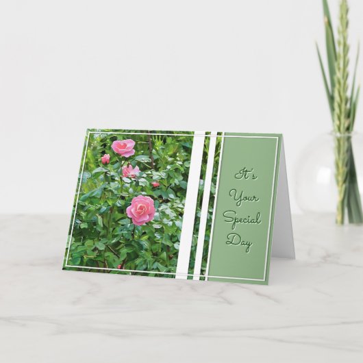 May Your Heart Be Full - Birthday Card Kaart (Voorkant)