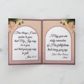 May Your Joy Be Filled Birthday  Kaart (Binnen)