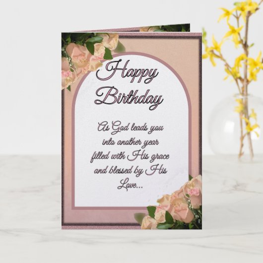 May Your Joy Be Filled Birthday  Kaart (Gele Bloem)