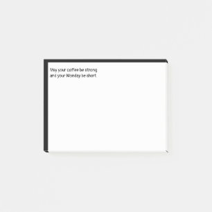 May your kluis be strong and your Monday be short Post-it® Notes