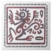 Maya-aapsymbool Tegeltje (Voorkant)