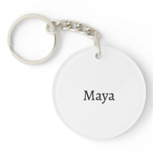Maya Acryl Sleutelhanger