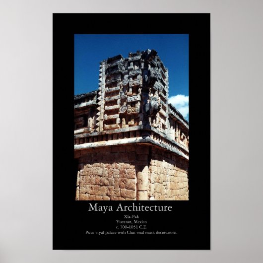 Maya Architecture- Xla-Pak Poster (Voorkant)