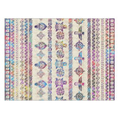 Maya / Aztec Gentle Waterverf Tafelkleed (Voorkant (Horizontaal))