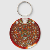 maya aztec kalender sleutelhanger (Voorkant)