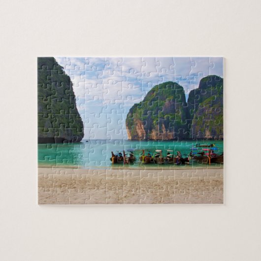 Maya Bay, Koh Phi Phi Thailand Legpuzzel (Horizontaal)