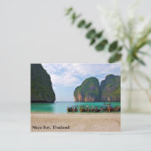 Maya Bay, Thailand Briefkaart (Staand voorkant)