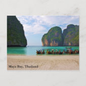 Maya Bay, Thailand Briefkaart (Voorkant)