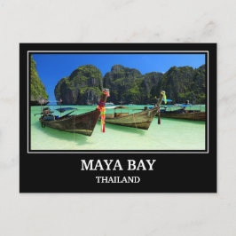 Maya Bay Thailand Briefkaart