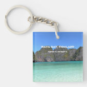 Maya Bay Thailand GPS Sleutelhanger (voorkant)