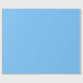 Maya Blue effen kleur Cadeaupapier (Vlak)