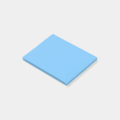 Maya Blue effen kleur Post-it® Notes (Schuin)